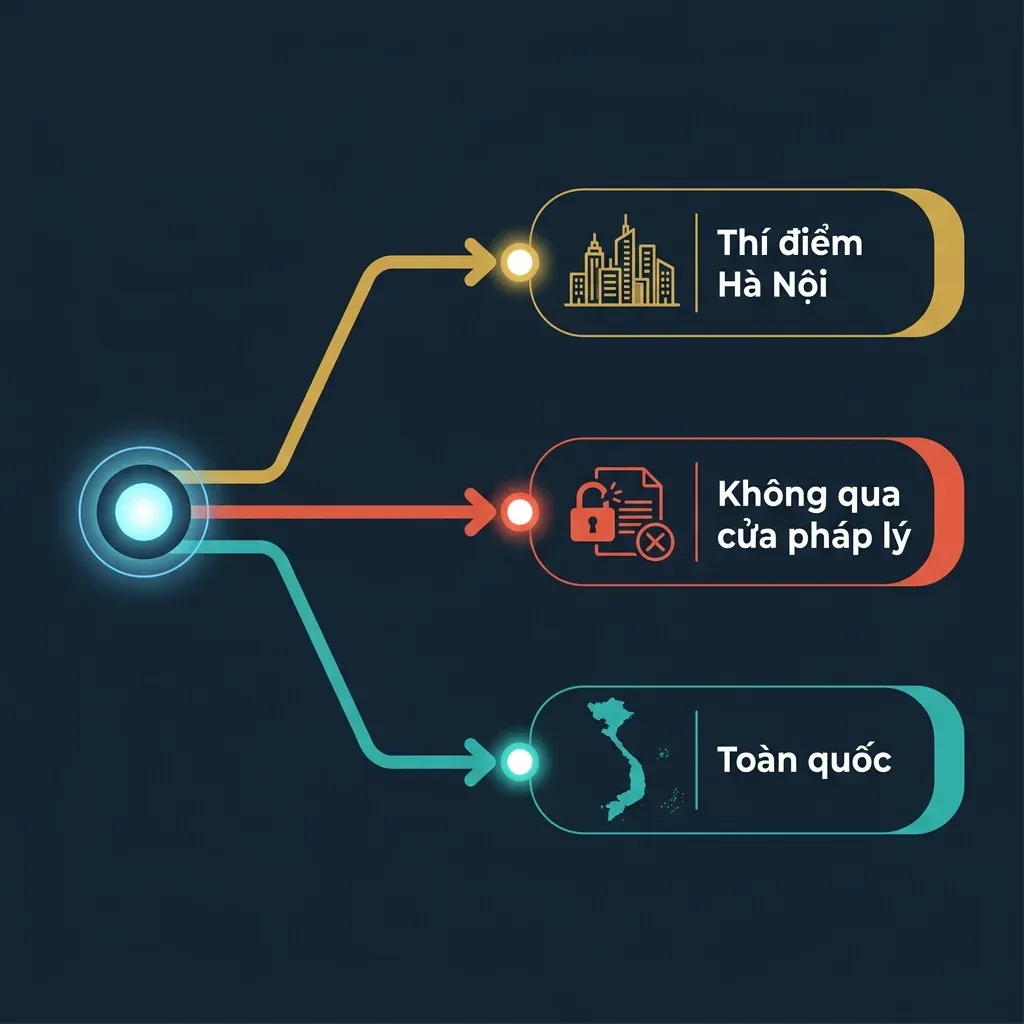 Three policy scenarios