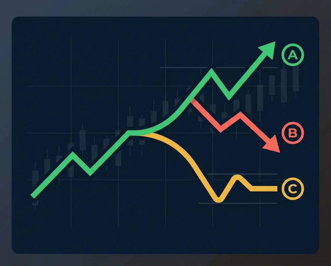 Minh họa ba kịch bản VN-Index
