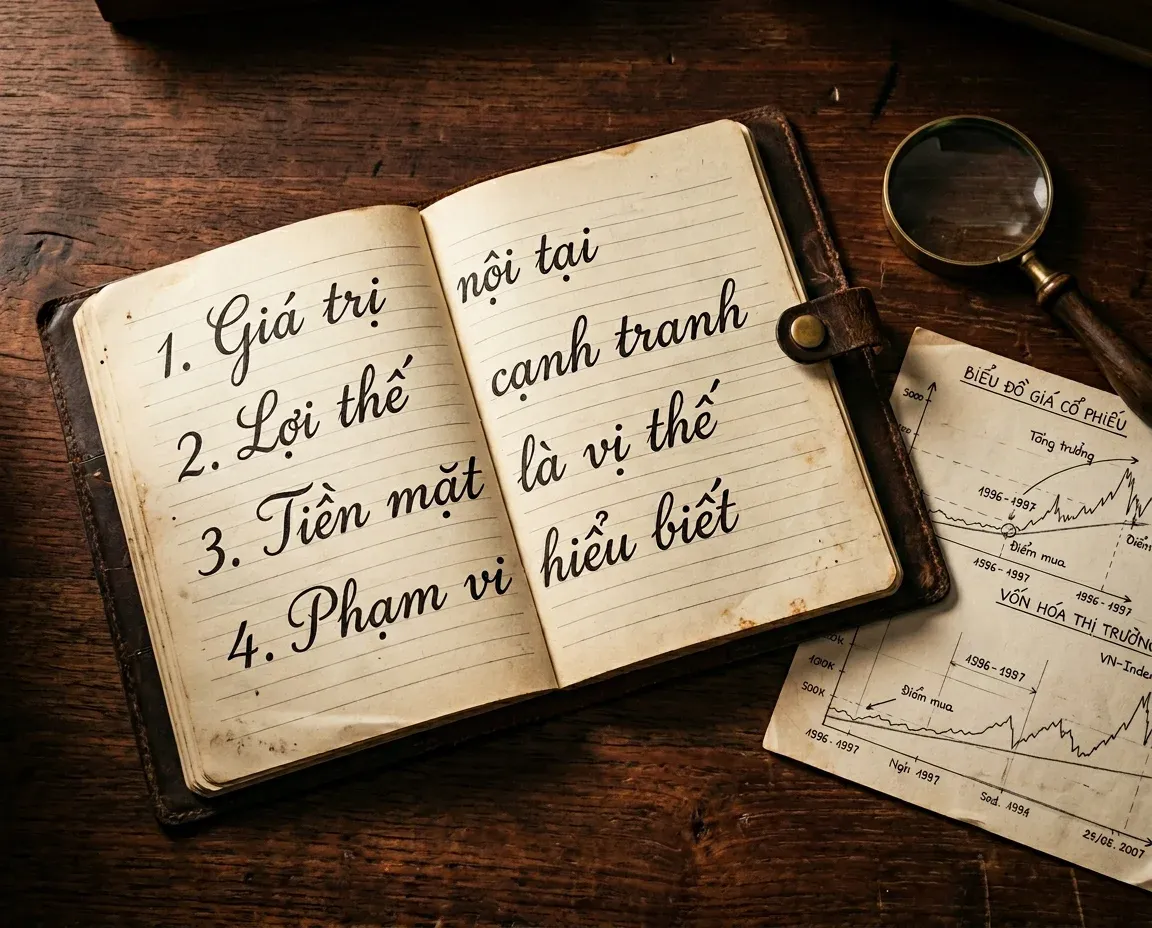 Buffett's four core investment principles