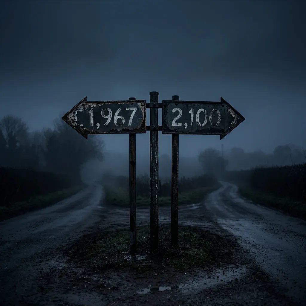 The fork in the road: will 1,967 be a ceiling or a launching pad?