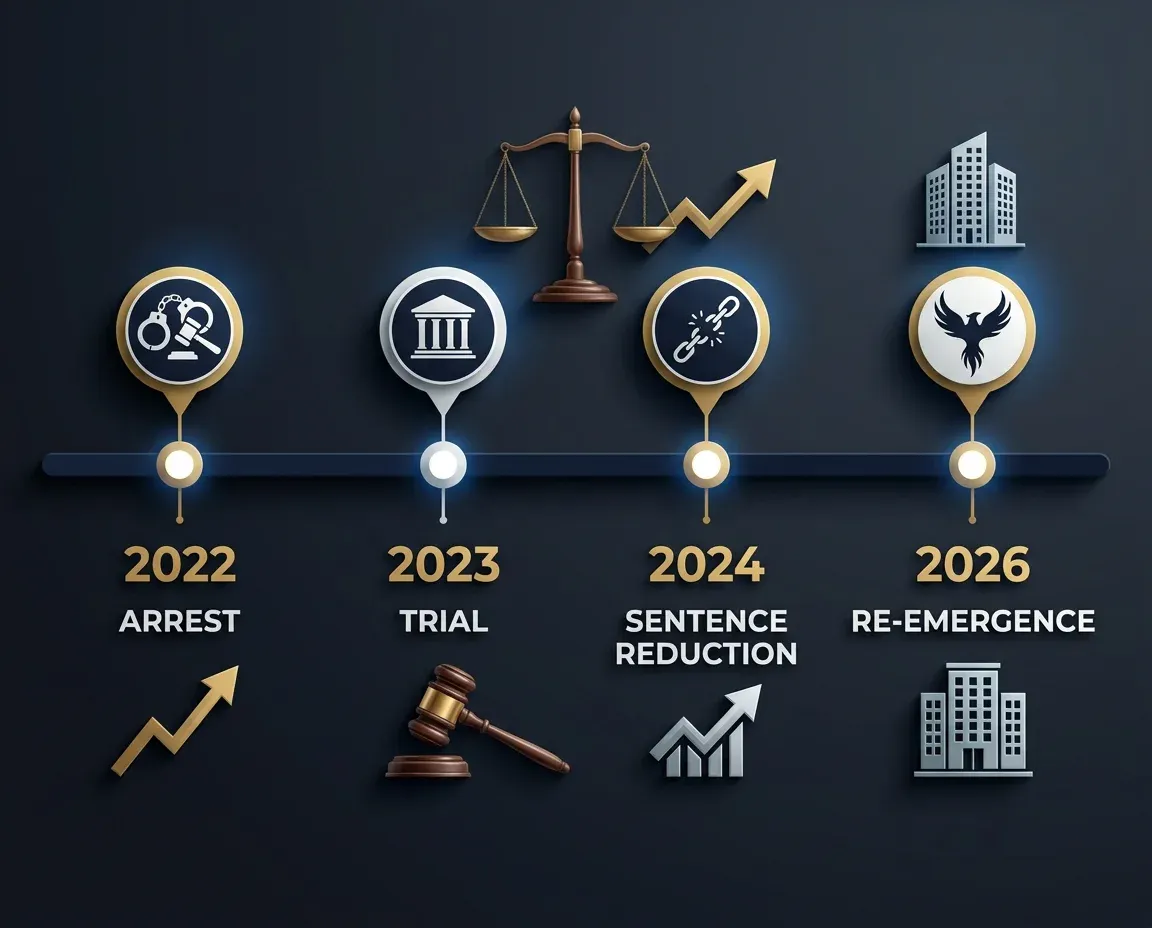 FLC case timeline from 2022 to 2026