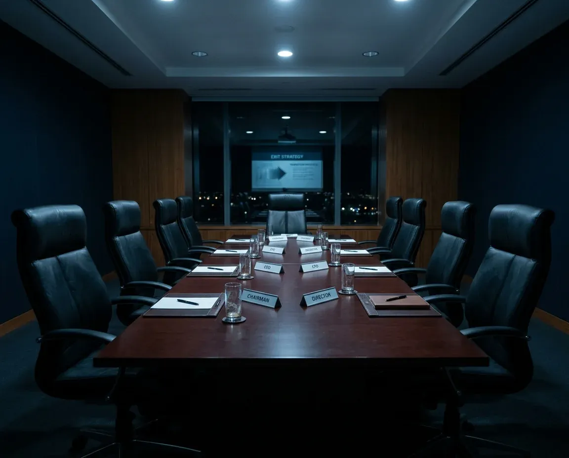 An empty boardroom signals the governance transition underway at Imexpharm
