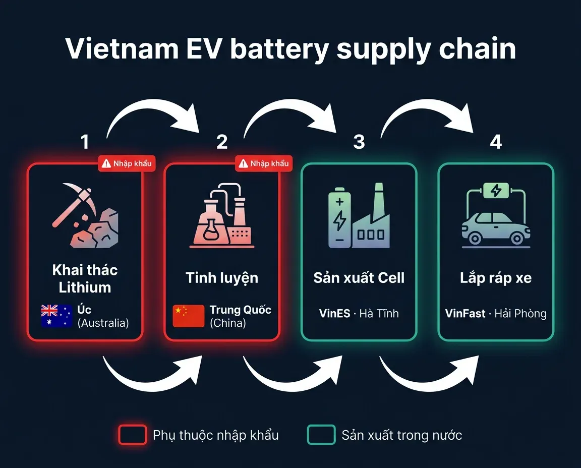 Vietnam EV Battery Supply Chain