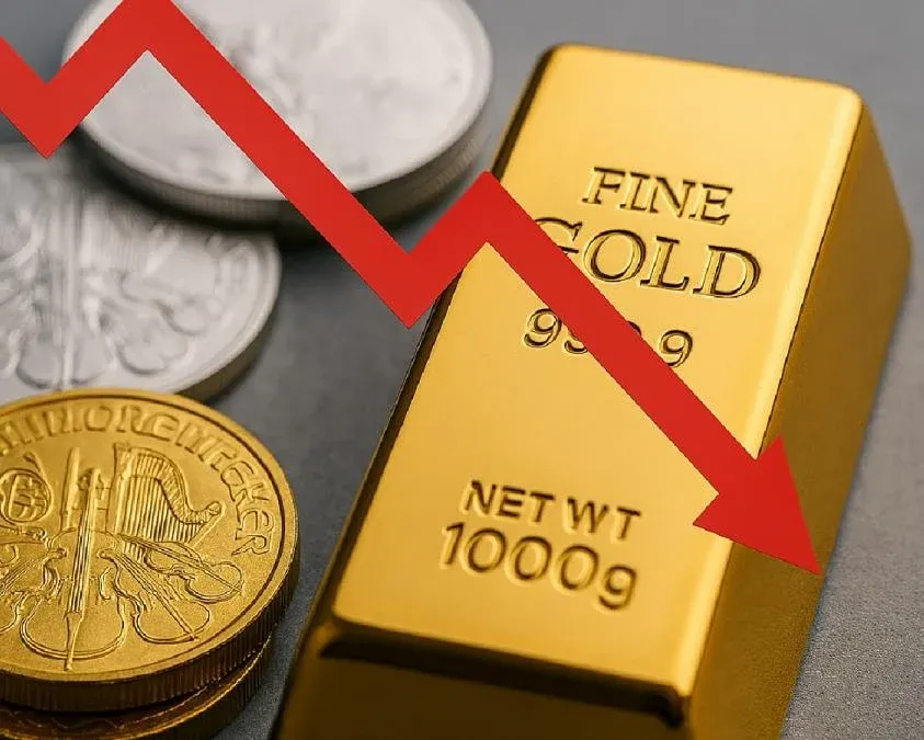 Gold Down 14% Amid Iran War Escalation: The Real Mechanism