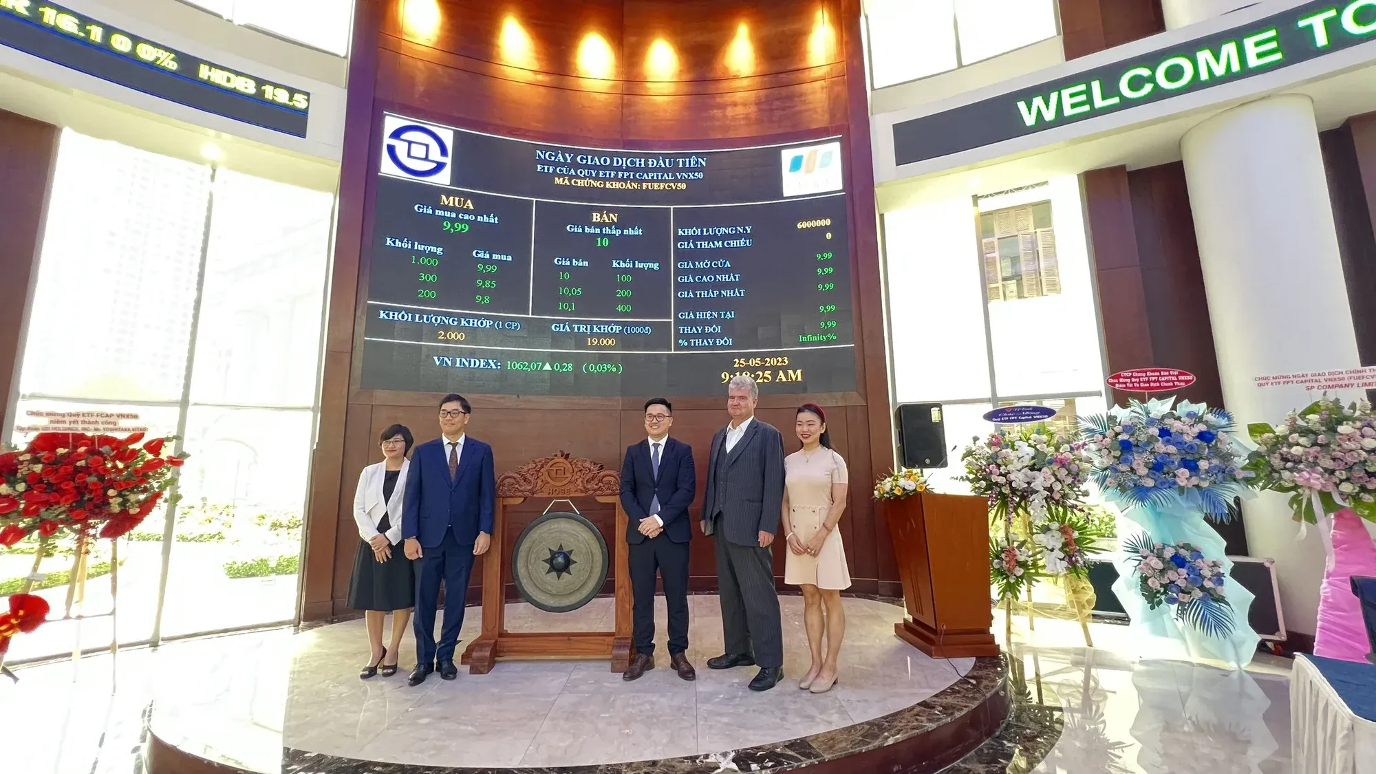 Sàn giao dịch chứng khoán Việt Nam HOSE