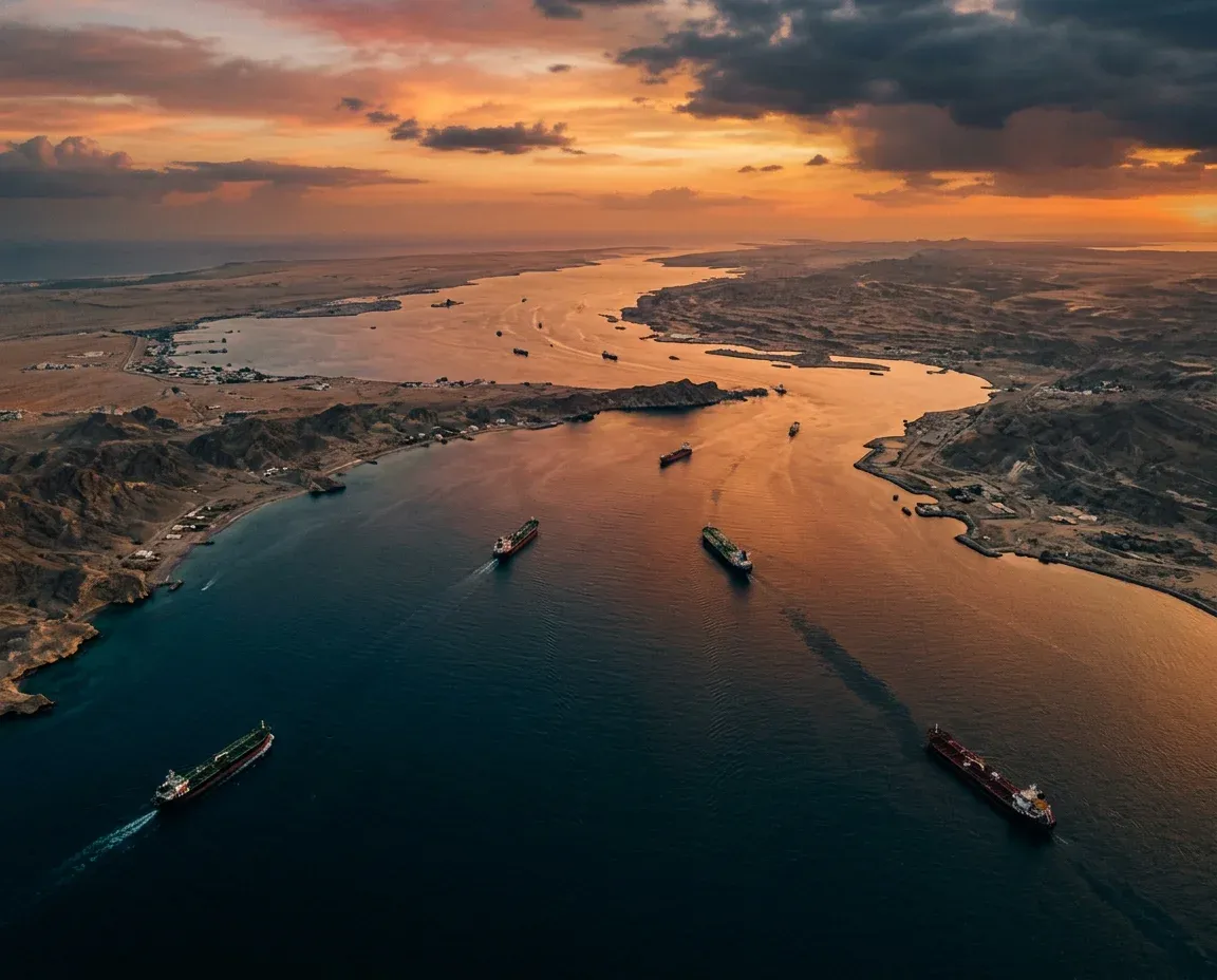 The Strait of Hormuz — focal point of the US-Iran standoff