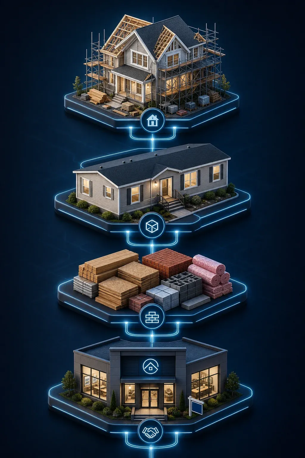 Housing ecosystem illustration
