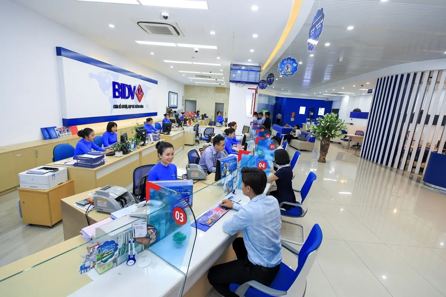 BIDV branch customer service