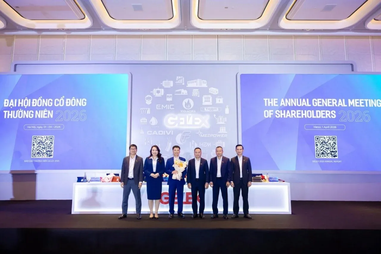 GELEX AGM 2026 with board of directors and shareholders