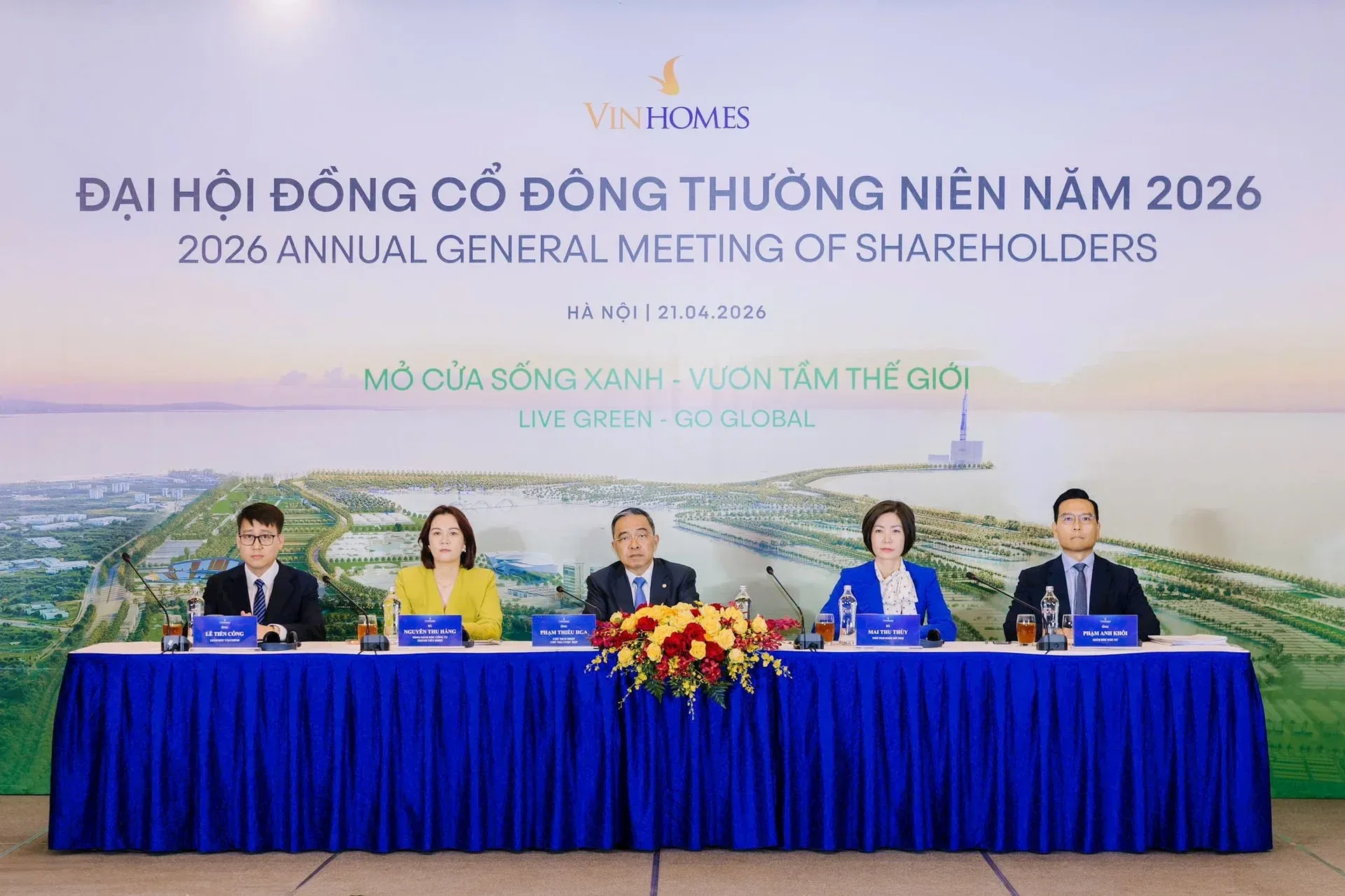 Vinhomes 2026 Annual General Meeting of Shareholders, Hanoi, April 21, 2026