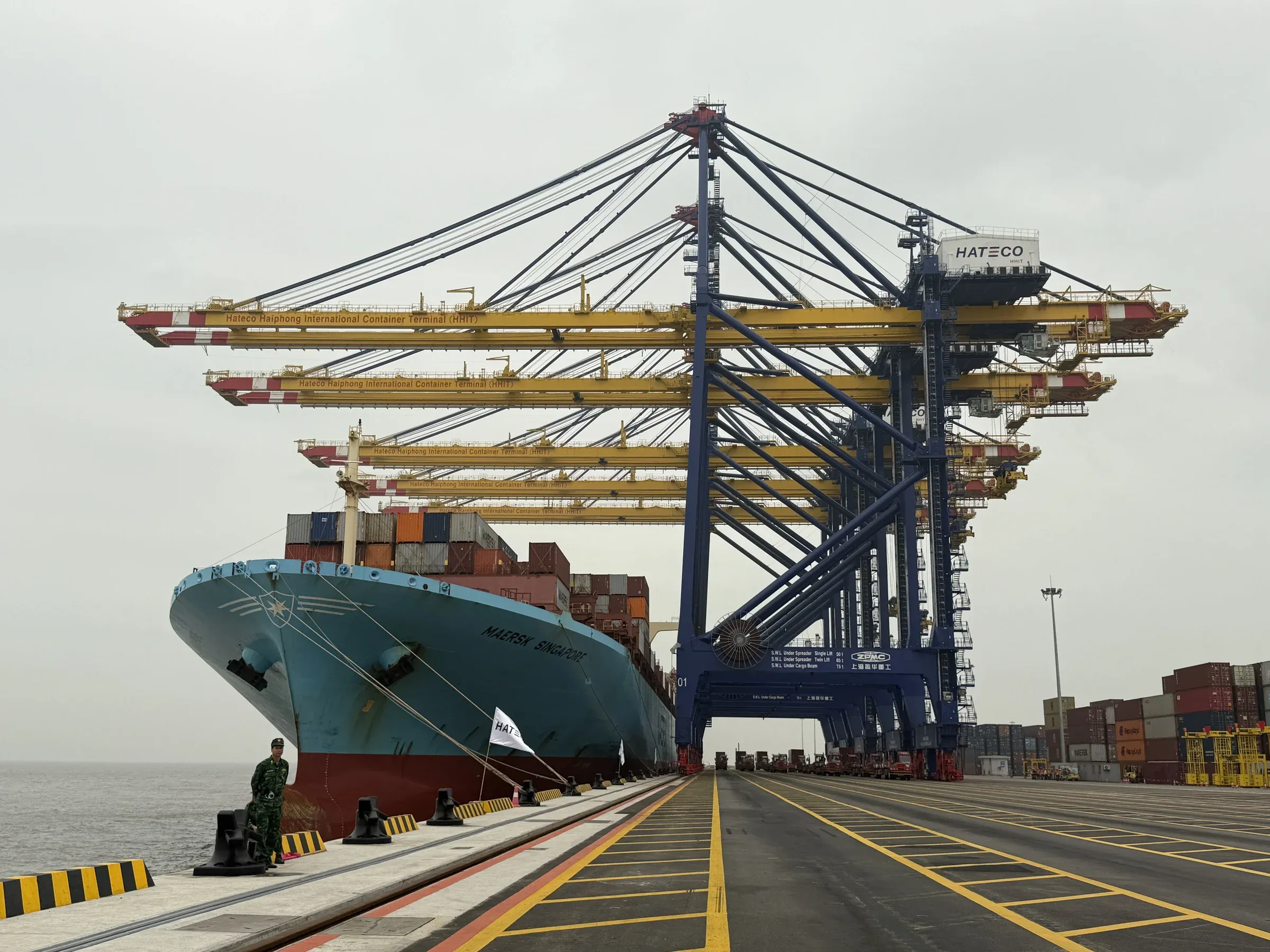 Hai Phong container port: Vietnam's electronics export gateway