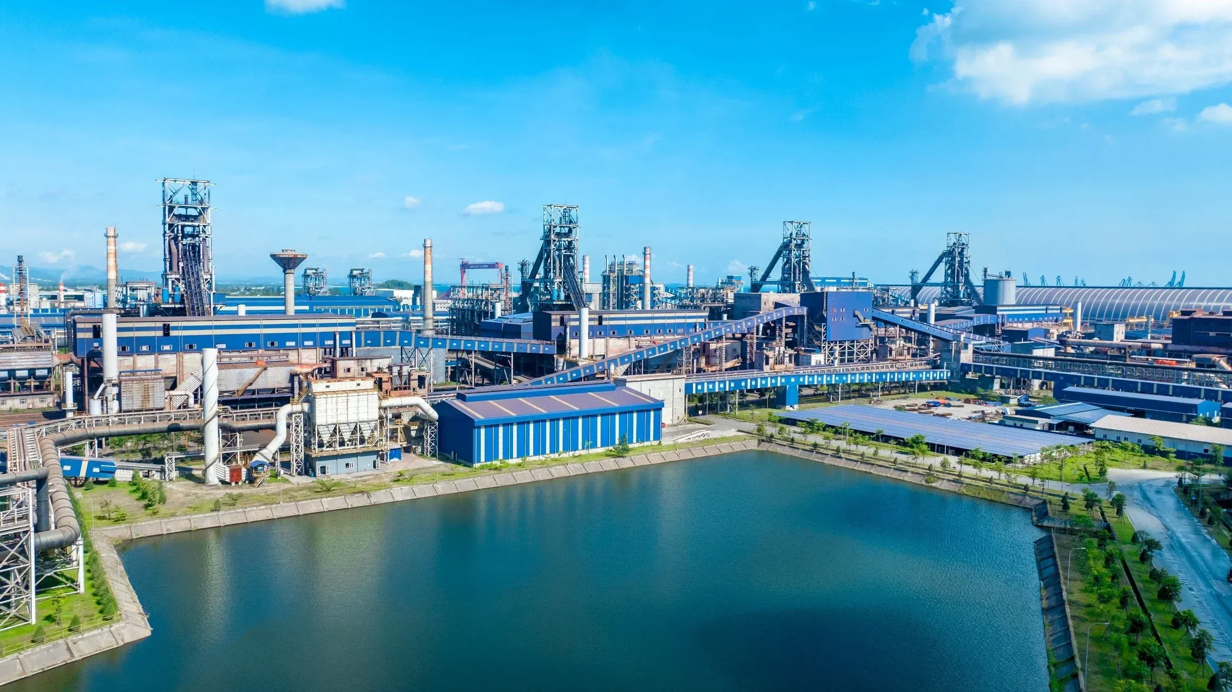 Hoa Phat Dung Quat steel complex, a major CAPEX project recently operational
