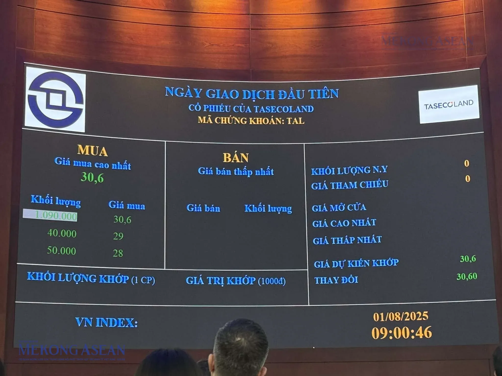HOSE stock exchange trading floor