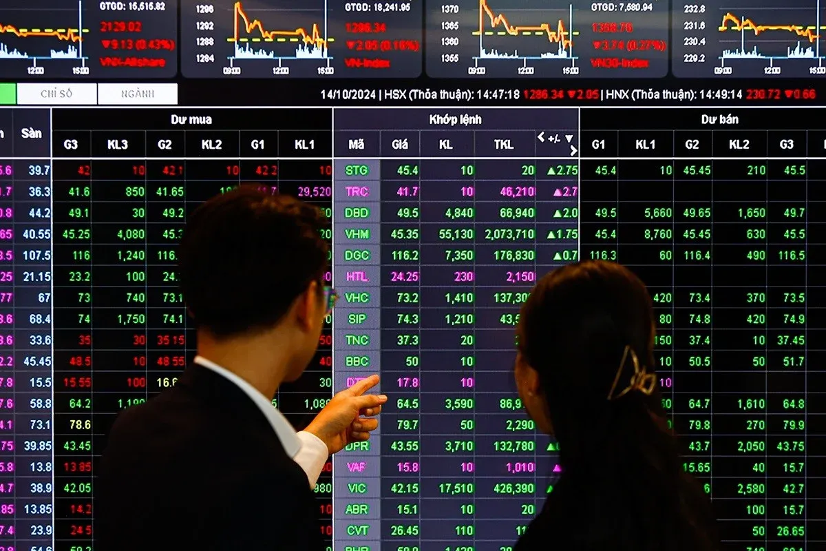 HOSE trading floor — investors tracking the first session back after the holiday break