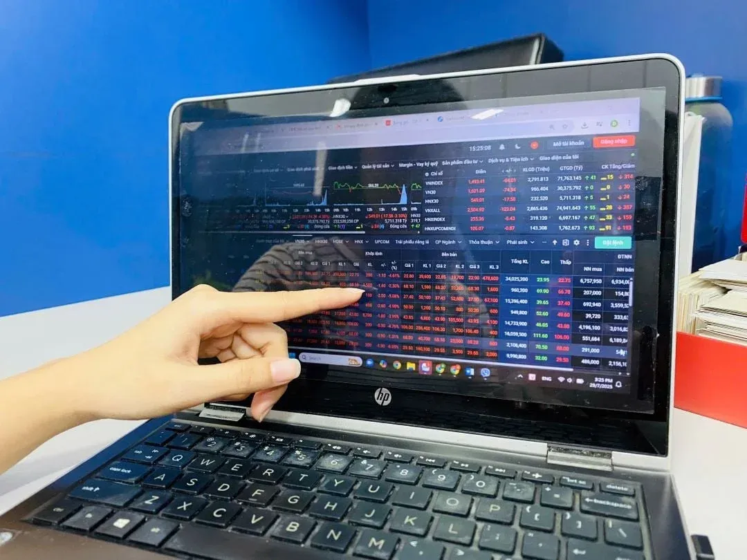 Bảng giao dịch chứng khoán Việt Nam phiên 19/5