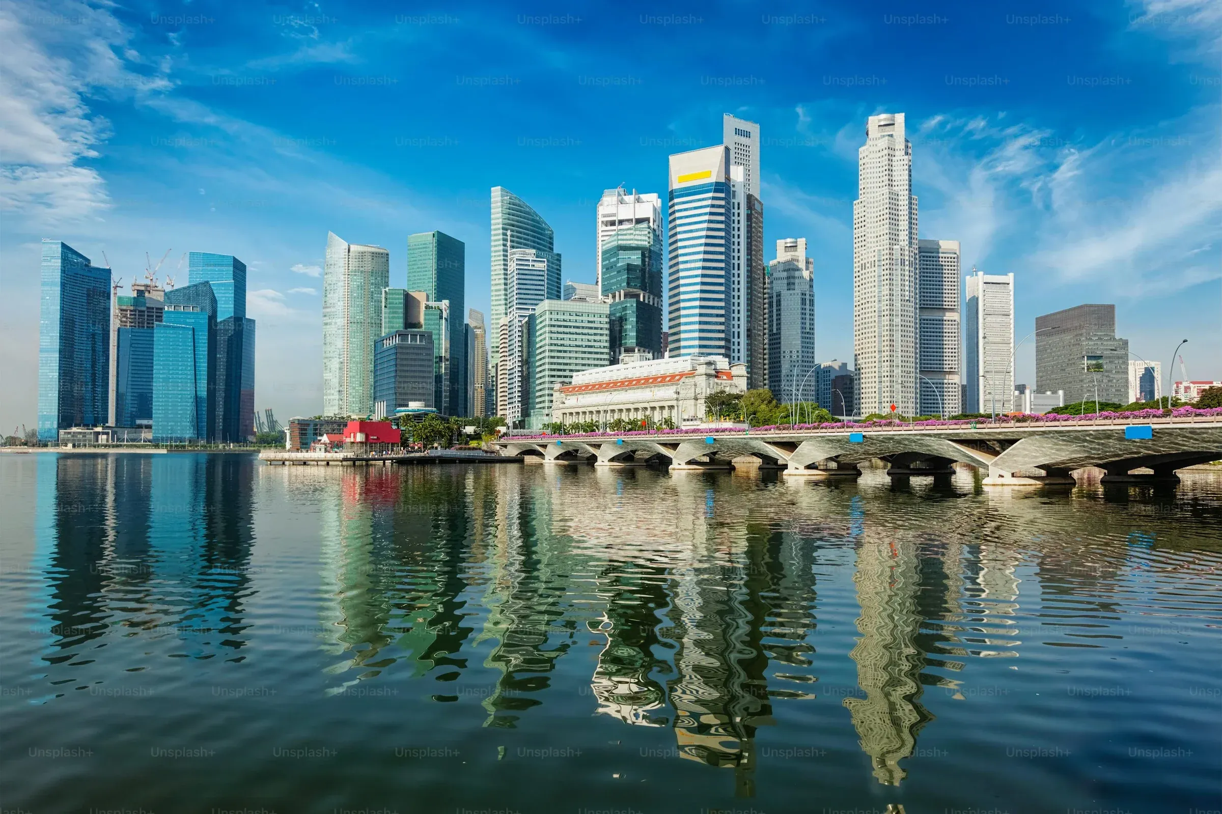 Singapore's financial district — HCMC's long-term benchmark