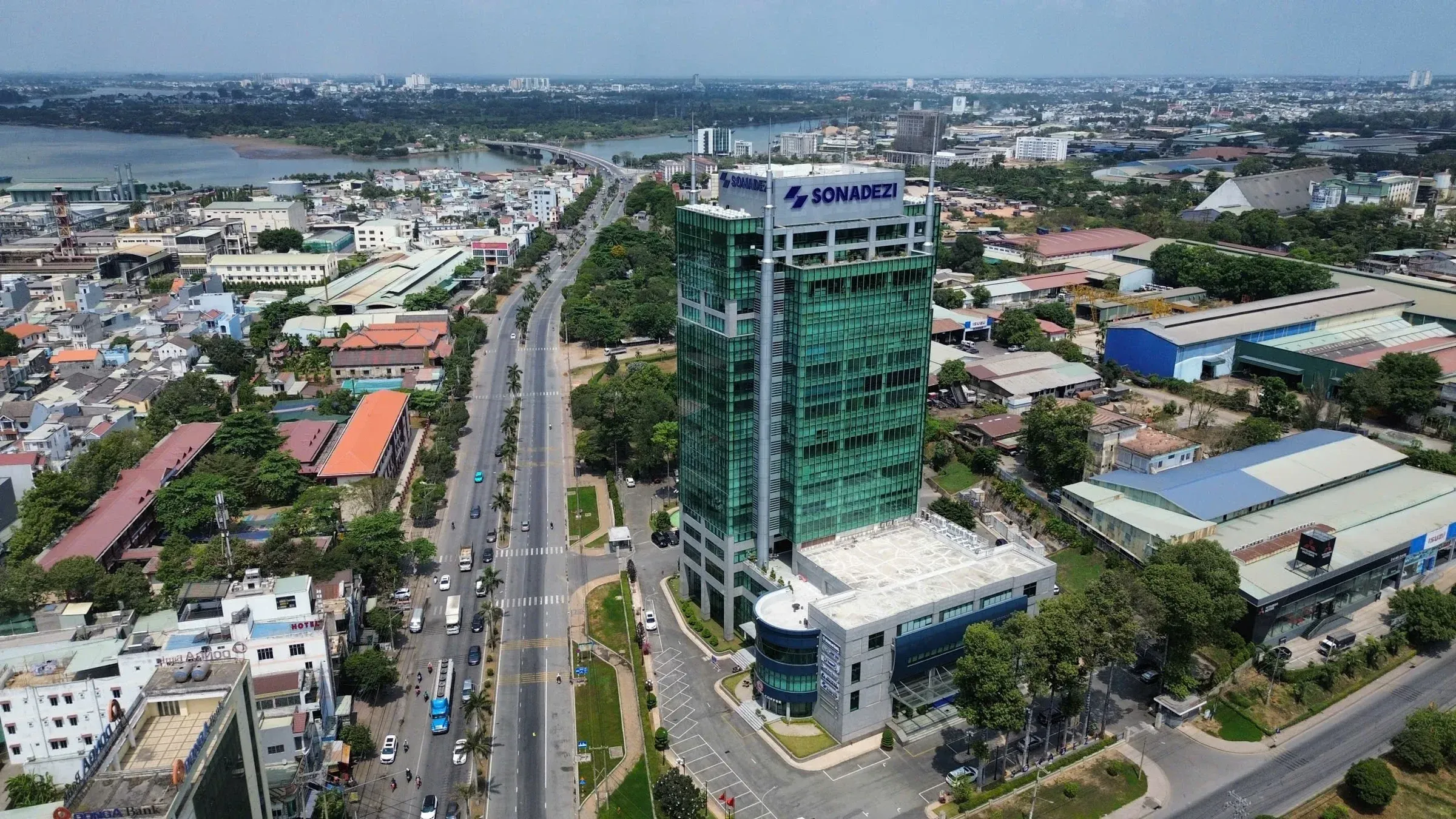 Sonadezi headquarters and industrial zone in Dong Nai