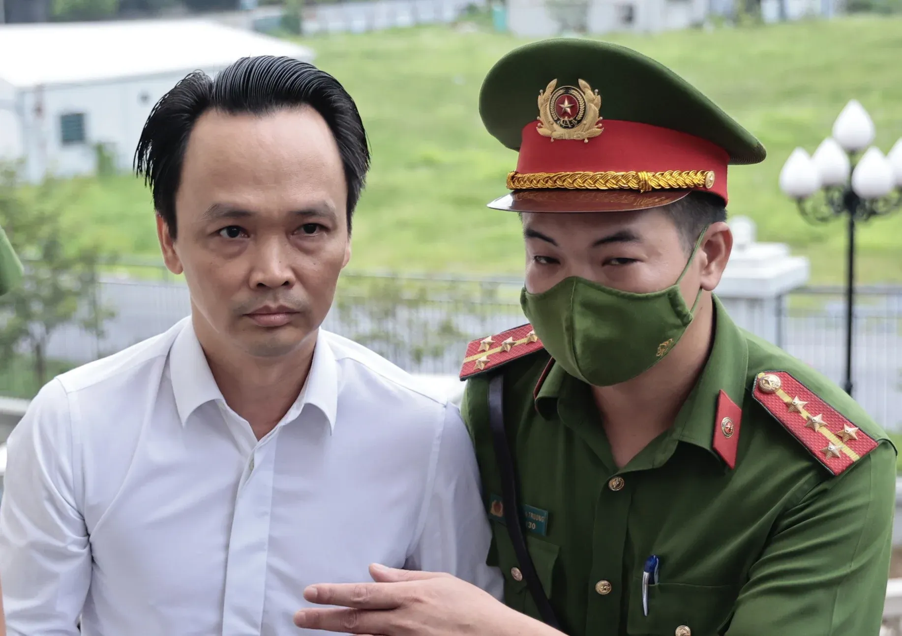 Trinh Van Quyet at the FLC criminal trial