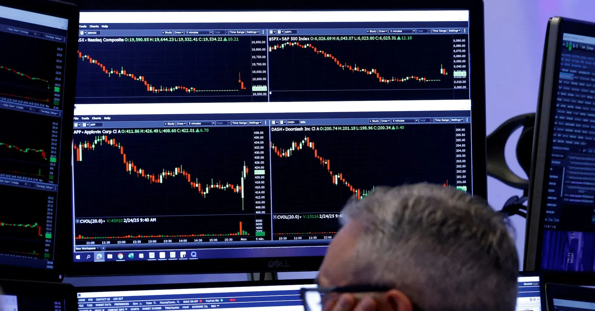 Wall Street falls: Dow Jones drops 557 points on the night of May 4