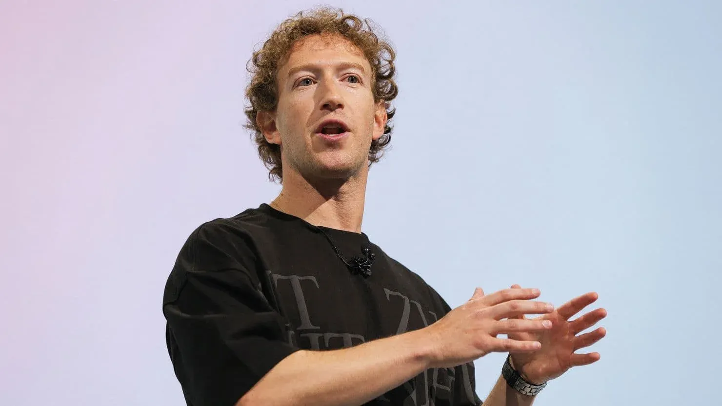 Mark Zuckerberg, CEO of Meta Platforms, speaking on AI strategy