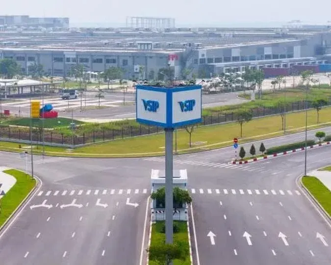 Một góc khu công nghiệp VSIP